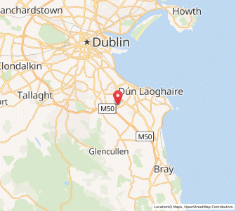 Map of Galloping Green, LeinsterLeinster