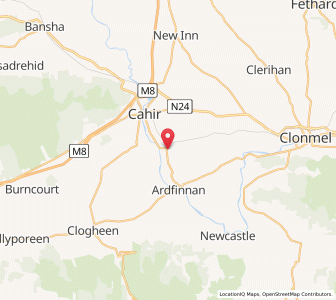 Map of Garnavilla, MunsterMunster