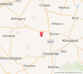 Map of Garryfine, MunsterMunster