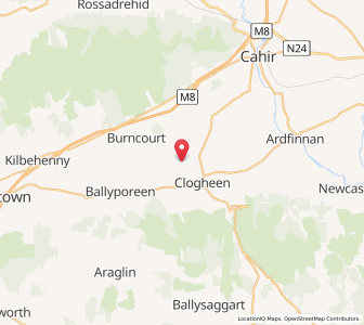 Map of Garrymore Bridge, MunsterMunster