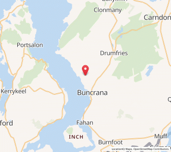 Map of Garrynabullogy, UlsterUlster