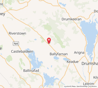 Map of Geevagh, ConnaughtConnaught