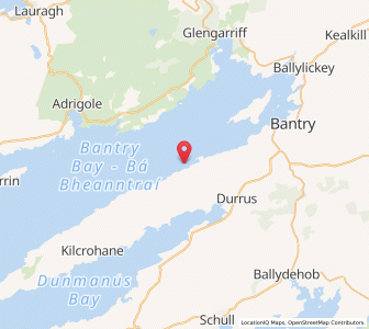 Map of Gerahies, MunsterMunster