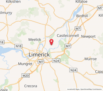 Map of Gilloge Bridge, MunsterMunster