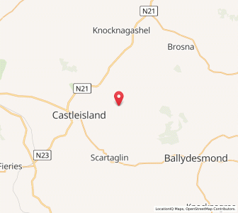 Map of Glanlarehan, MunsterMunster