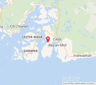 Map of Glashnacally, ConnaughtConnaught