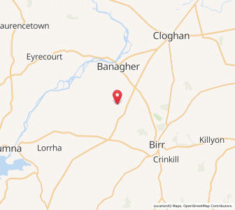 Map of Glaster, LeinsterLeinster