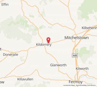 Map of Glenavuddig Bridge, MunsterMunster