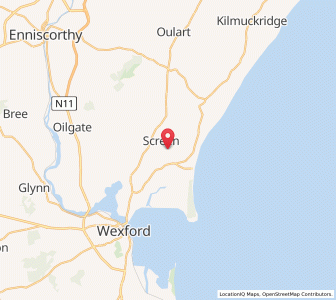 Map of Glenbough, LeinsterLeinster