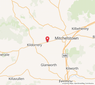 Map of Glennahulla Cross, MunsterMunster