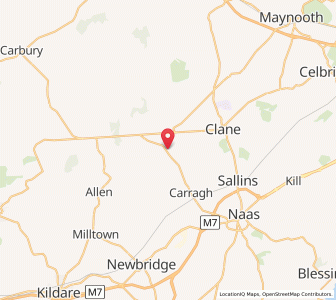 Map of Goatstown, LeinsterLeinster