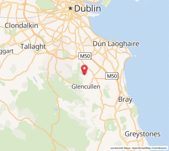 Map of Golden Ball, LeinsterLeinster
