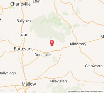 Map of Goolaway Cross Roads, MunsterMunster