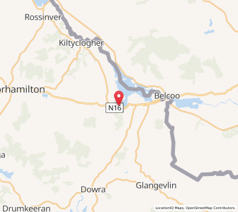 Map of Gortahill, UlsterUlster