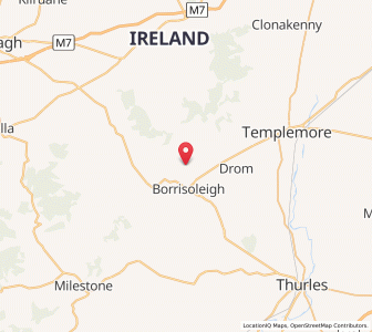 Map of Gortalough, MunsterMunster