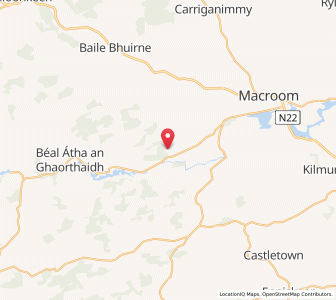 Map of Gortaveer, MunsterMunster