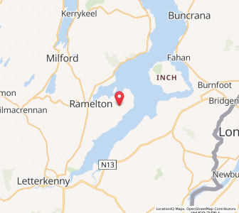 Map of Gortaway, UlsterUlster