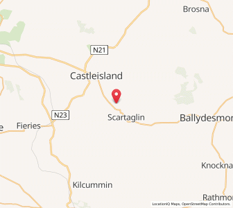 Map of Gortglass, MunsterMunster