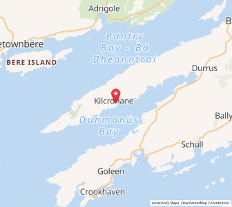 Map of Gortnaclasha, MunsterMunster
