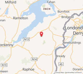 Map of Gortree, UlsterUlster