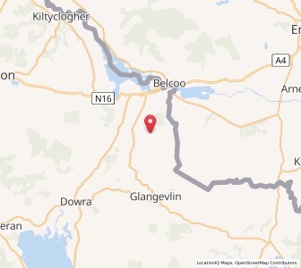 Map of Gowlan, UlsterUlster
