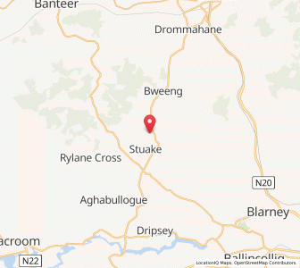 Map of Gowlane South, MunsterMunster