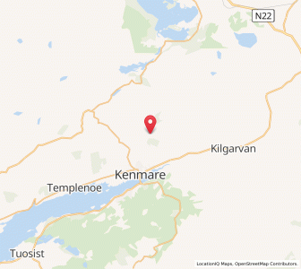 Map of Gowlane, MunsterMunster