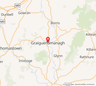 Map of Graiguenamanagh, LeinsterLeinster