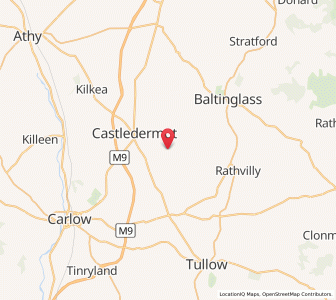 Map of Graney, LeinsterLeinster