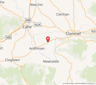 Map of Grange Cross Roads, MunsterMunster