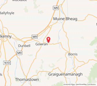 Map of Grange Lower, LeinsterLeinster