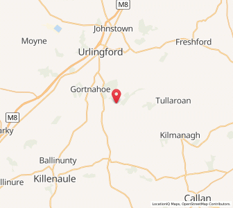 Map of Grange, MunsterMunster