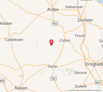 Map of Grangegeeth, LeinsterLeinster