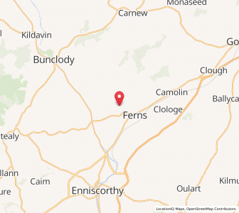 Map of Graun, LeinsterLeinster