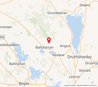 Map of Greaghnageeragh, Connaught