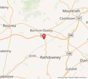 Map of Green Cross Roads, LeinsterLeinster