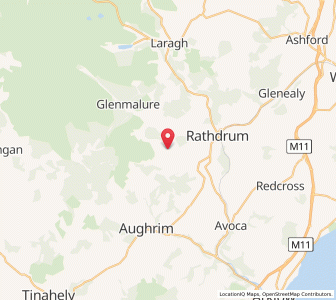 Map of Greenan, LeinsterLeinster