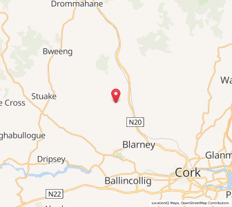 Map of Greenfort, MunsterMunster