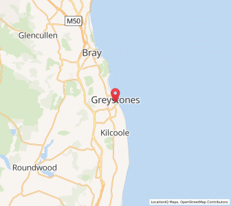 Map of Greystones, LeinsterLeinster