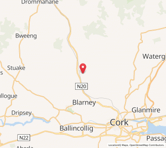 Map of Gurteenastooka, MunsterMunster