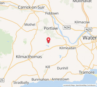 Map of Hacketstown, MunsterMunster
