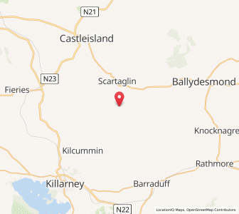Map of Haremount, MunsterMunster