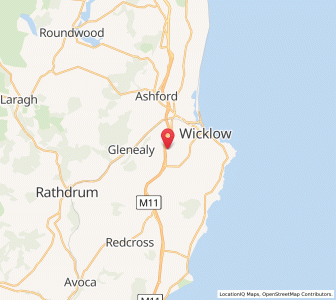 Map of Hawkstown, LeinsterLeinster