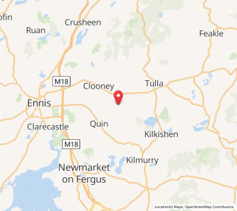 Map of Hell Bridge, MunsterMunster