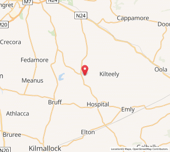 Map of Herbertstown, MunsterMunster