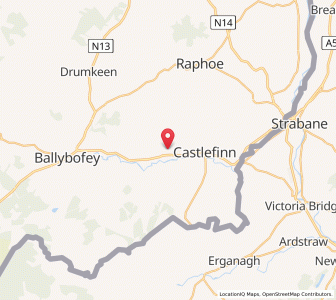 Map of High Town, UlsterUlster