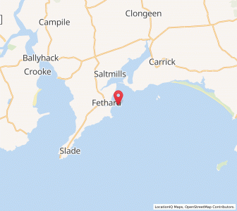 Map of Hillside, LeinsterLeinster