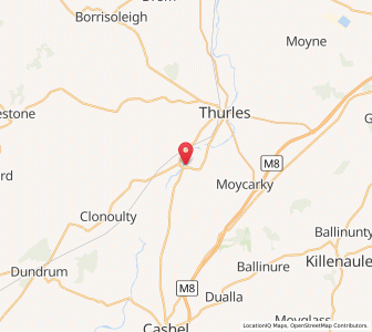 Map of Holycross, MunsterMunster
