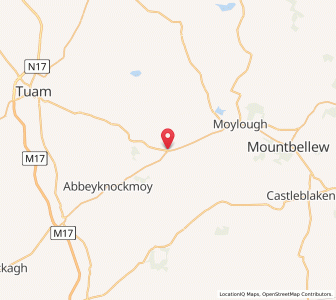 Map of Horseleap Cross Roads, ConnaughtConnaught