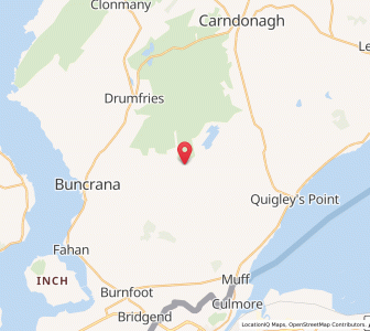 Map of Illies, UlsterUlster